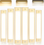 V4light Motion Sensor Cabinet 6 Pack Gold